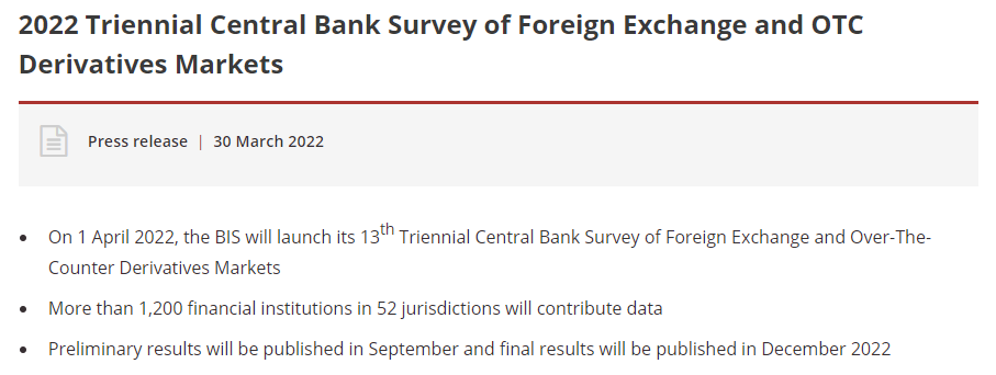 Foreign Exchange Survey